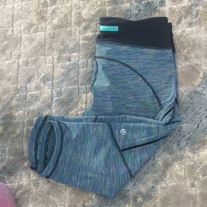 Lululemon Crop Leggings Running Size 6